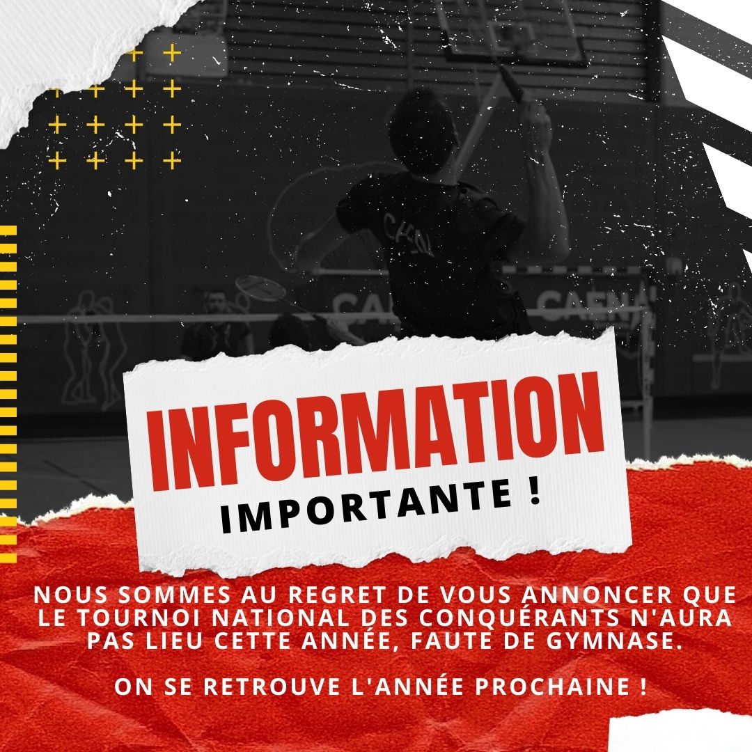 Black and Red Paper Badminton Tournament Instagram Post